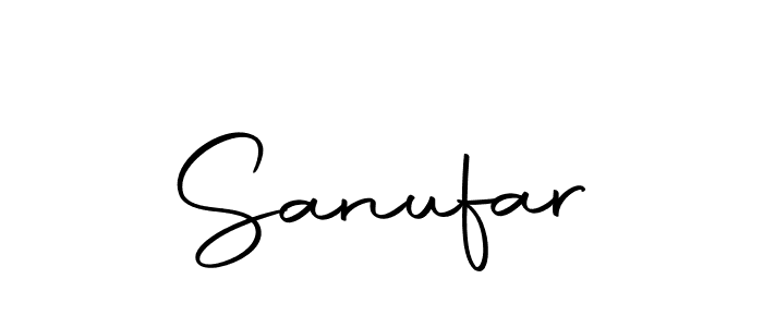 Design your own signature with our free online signature maker. With this signature software, you can create a handwritten (Autography-DOLnW) signature for name Sanufar. Sanufar signature style 10 images and pictures png