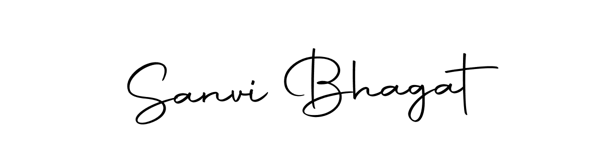 You should practise on your own different ways (Autography-DOLnW) to write your name (Sanvi Bhagat) in signature. don't let someone else do it for you. Sanvi Bhagat signature style 10 images and pictures png