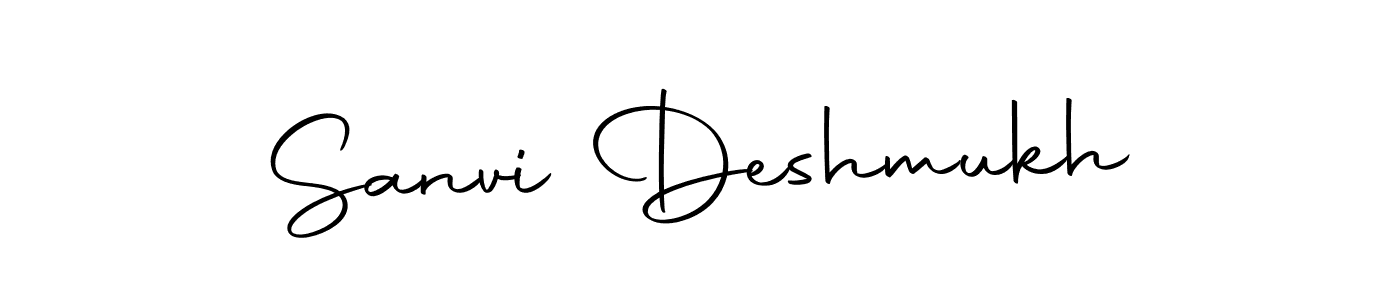 The best way (Autography-DOLnW) to make a short signature is to pick only two or three words in your name. The name Sanvi Deshmukh include a total of six letters. For converting this name. Sanvi Deshmukh signature style 10 images and pictures png
