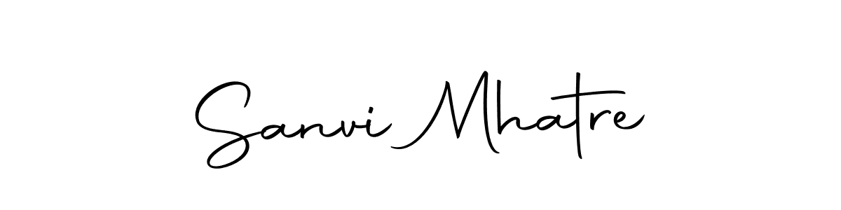 Make a beautiful signature design for name Sanvi Mhatre. With this signature (Autography-DOLnW) style, you can create a handwritten signature for free. Sanvi Mhatre signature style 10 images and pictures png