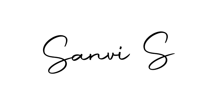 It looks lik you need a new signature style for name Sanvi S. Design unique handwritten (Autography-DOLnW) signature with our free signature maker in just a few clicks. Sanvi S signature style 10 images and pictures png