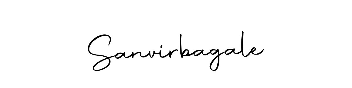 Design your own signature with our free online signature maker. With this signature software, you can create a handwritten (Autography-DOLnW) signature for name Sanvirbagale. Sanvirbagale signature style 10 images and pictures png