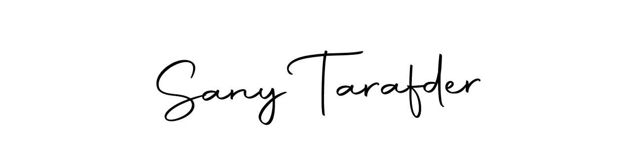 The best way (Autography-DOLnW) to make a short signature is to pick only two or three words in your name. The name Sany Tarafder include a total of six letters. For converting this name. Sany Tarafder signature style 10 images and pictures png