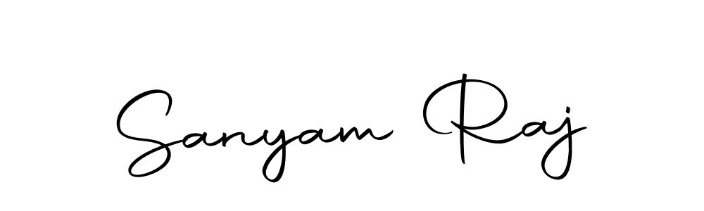 You should practise on your own different ways (Autography-DOLnW) to write your name (Sanyam Raj) in signature. don't let someone else do it for you. Sanyam Raj signature style 10 images and pictures png