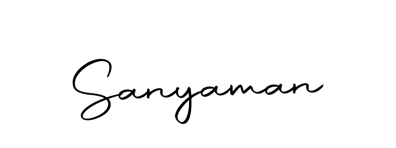 The best way (Autography-DOLnW) to make a short signature is to pick only two or three words in your name. The name Sanyaman include a total of six letters. For converting this name. Sanyaman signature style 10 images and pictures png