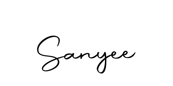 The best way (Autography-DOLnW) to make a short signature is to pick only two or three words in your name. The name Sanyee include a total of six letters. For converting this name. Sanyee signature style 10 images and pictures png