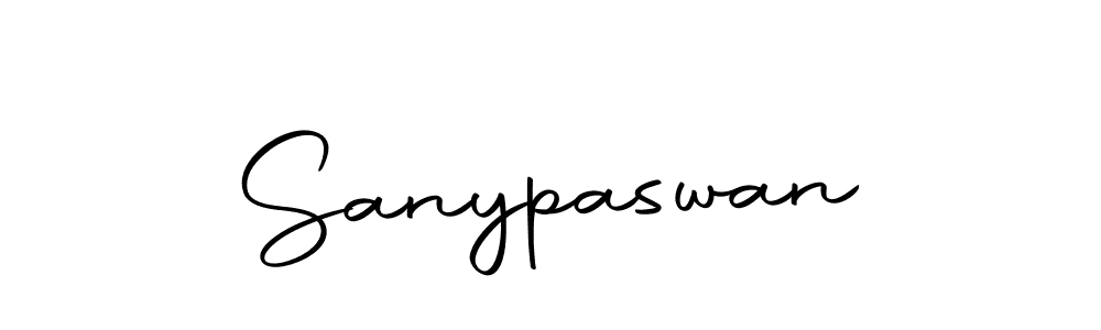 The best way (Autography-DOLnW) to make a short signature is to pick only two or three words in your name. The name Sanypaswan include a total of six letters. For converting this name. Sanypaswan signature style 10 images and pictures png