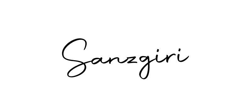 Sanzgiri stylish signature style. Best Handwritten Sign (Autography-DOLnW) for my name. Handwritten Signature Collection Ideas for my name Sanzgiri. Sanzgiri signature style 10 images and pictures png