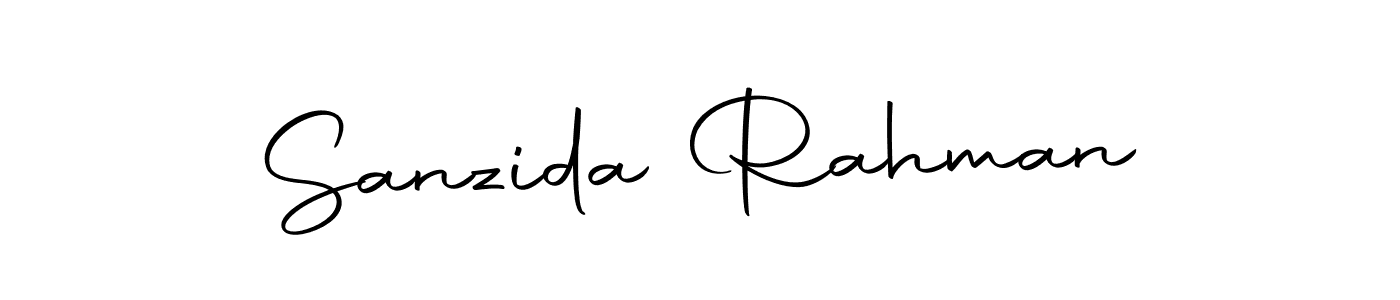 Autography-DOLnW is a professional signature style that is perfect for those who want to add a touch of class to their signature. It is also a great choice for those who want to make their signature more unique. Get Sanzida Rahman name to fancy signature for free. Sanzida Rahman signature style 10 images and pictures png