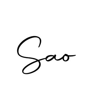 Use a signature maker to create a handwritten signature online. With this signature software, you can design (Autography-DOLnW) your own signature for name Sao. Sao signature style 10 images and pictures png