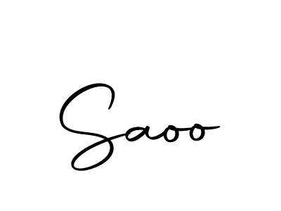 How to make Saoo name signature. Use Autography-DOLnW style for creating short signs online. This is the latest handwritten sign. Saoo signature style 10 images and pictures png