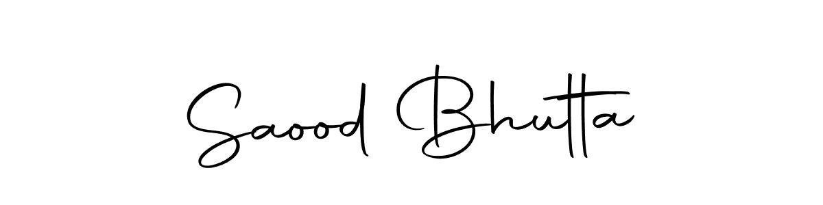 Make a short Saood Bhutta signature style. Manage your documents anywhere anytime using Autography-DOLnW. Create and add eSignatures, submit forms, share and send files easily. Saood Bhutta signature style 10 images and pictures png
