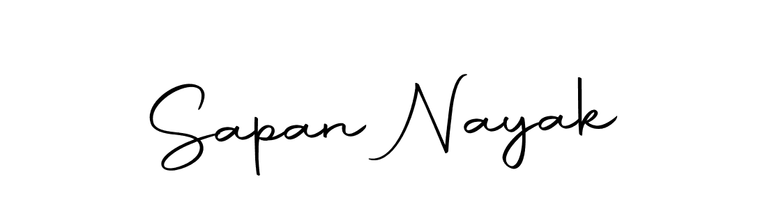 Make a beautiful signature design for name Sapan Nayak. With this signature (Autography-DOLnW) style, you can create a handwritten signature for free. Sapan Nayak signature style 10 images and pictures png