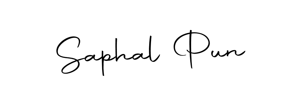 Create a beautiful signature design for name Saphal Pun. With this signature (Autography-DOLnW) fonts, you can make a handwritten signature for free. Saphal Pun signature style 10 images and pictures png