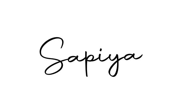 Make a beautiful signature design for name Sapiya. Use this online signature maker to create a handwritten signature for free. Sapiya signature style 10 images and pictures png