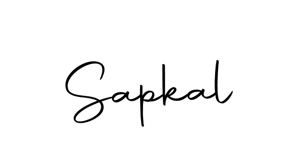 Here are the top 10 professional signature styles for the name Sapkal. These are the best autograph styles you can use for your name. Sapkal signature style 10 images and pictures png