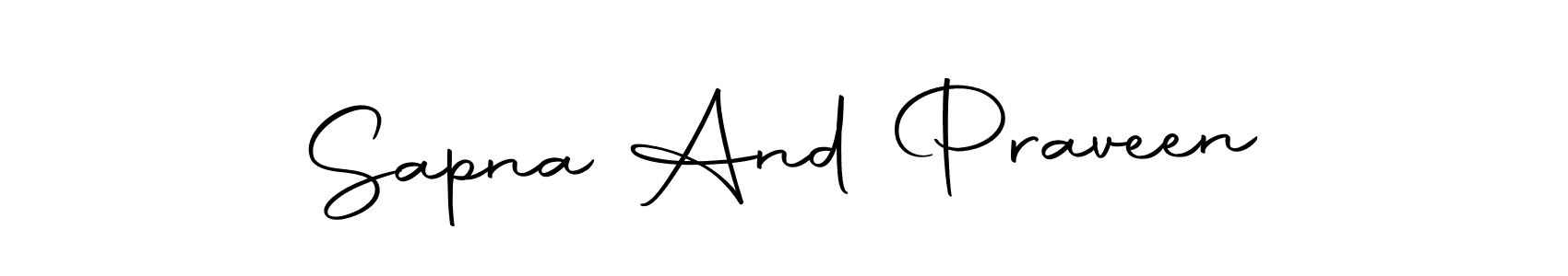 Also we have Sapna And Praveen name is the best signature style. Create professional handwritten signature collection using Autography-DOLnW autograph style. Sapna And Praveen signature style 10 images and pictures png