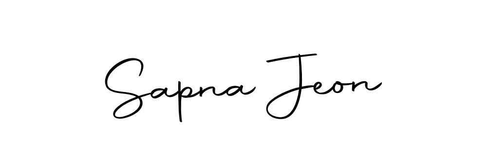 Autography-DOLnW is a professional signature style that is perfect for those who want to add a touch of class to their signature. It is also a great choice for those who want to make their signature more unique. Get Sapna Jeon name to fancy signature for free. Sapna Jeon signature style 10 images and pictures png