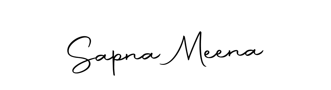 Also we have Sapna Meena name is the best signature style. Create professional handwritten signature collection using Autography-DOLnW autograph style. Sapna Meena signature style 10 images and pictures png
