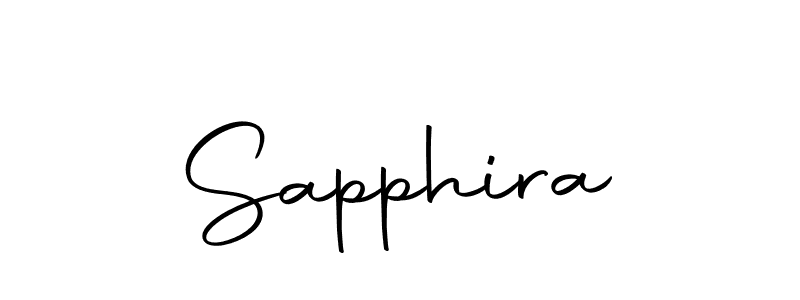 Also we have Sapphira name is the best signature style. Create professional handwritten signature collection using Autography-DOLnW autograph style. Sapphira signature style 10 images and pictures png