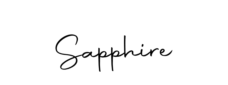 Make a beautiful signature design for name Sapphire. With this signature (Autography-DOLnW) style, you can create a handwritten signature for free. Sapphire signature style 10 images and pictures png