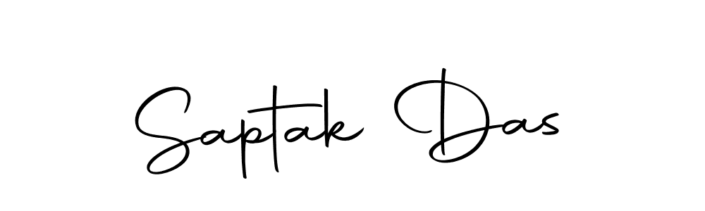 How to make Saptak Das name signature. Use Autography-DOLnW style for creating short signs online. This is the latest handwritten sign. Saptak Das signature style 10 images and pictures png