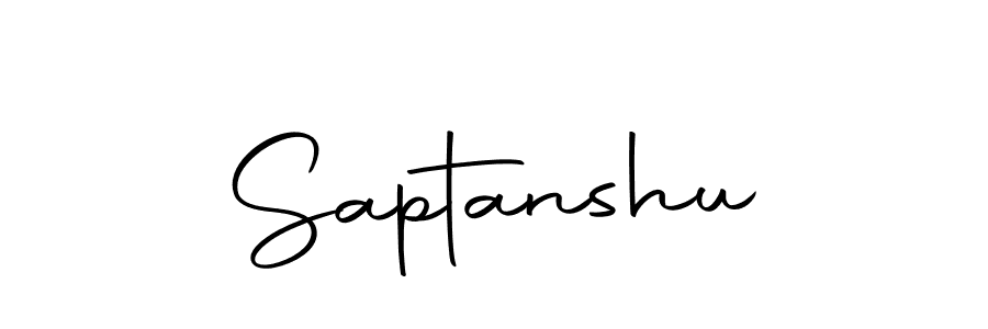 How to make Saptanshu signature? Autography-DOLnW is a professional autograph style. Create handwritten signature for Saptanshu name. Saptanshu signature style 10 images and pictures png