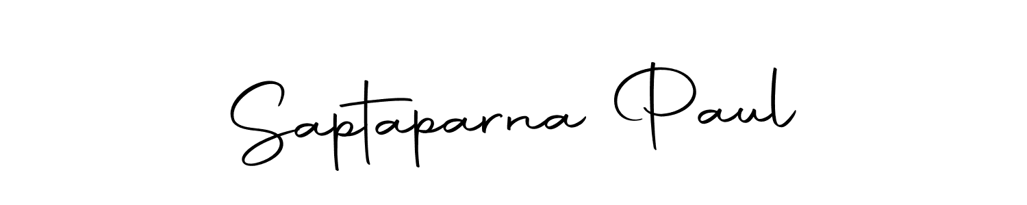 The best way (Autography-DOLnW) to make a short signature is to pick only two or three words in your name. The name Saptaparna Paul include a total of six letters. For converting this name. Saptaparna Paul signature style 10 images and pictures png