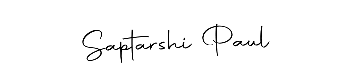 Use a signature maker to create a handwritten signature online. With this signature software, you can design (Autography-DOLnW) your own signature for name Saptarshi Paul. Saptarshi Paul signature style 10 images and pictures png