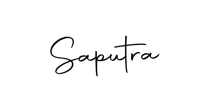 How to make Saputra name signature. Use Autography-DOLnW style for creating short signs online. This is the latest handwritten sign. Saputra signature style 10 images and pictures png