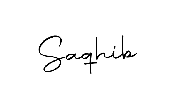 The best way (Autography-DOLnW) to make a short signature is to pick only two or three words in your name. The name Saqhib include a total of six letters. For converting this name. Saqhib signature style 10 images and pictures png
