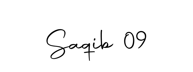 Make a beautiful signature design for name Saqib 09. With this signature (Autography-DOLnW) style, you can create a handwritten signature for free. Saqib 09 signature style 10 images and pictures png