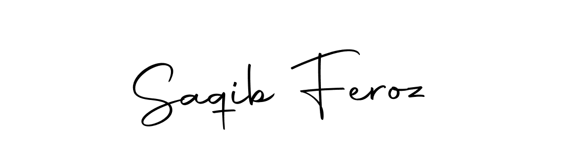 Saqib Feroz stylish signature style. Best Handwritten Sign (Autography-DOLnW) for my name. Handwritten Signature Collection Ideas for my name Saqib Feroz. Saqib Feroz signature style 10 images and pictures png