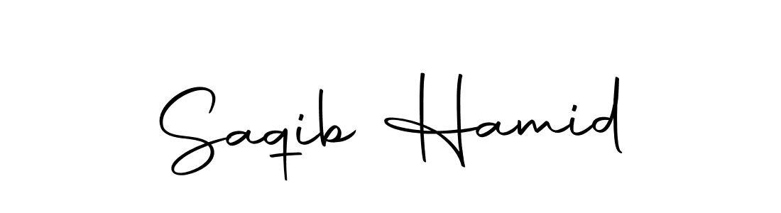Make a beautiful signature design for name Saqib Hamid. With this signature (Autography-DOLnW) style, you can create a handwritten signature for free. Saqib Hamid signature style 10 images and pictures png