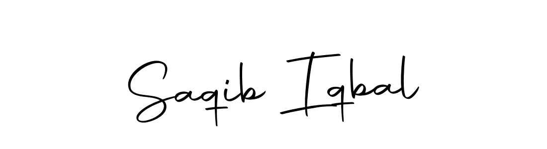Design your own signature with our free online signature maker. With this signature software, you can create a handwritten (Autography-DOLnW) signature for name Saqib Iqbal. Saqib Iqbal signature style 10 images and pictures png