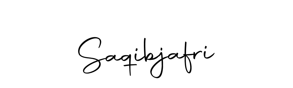 Use a signature maker to create a handwritten signature online. With this signature software, you can design (Autography-DOLnW) your own signature for name Saqibjafri. Saqibjafri signature style 10 images and pictures png