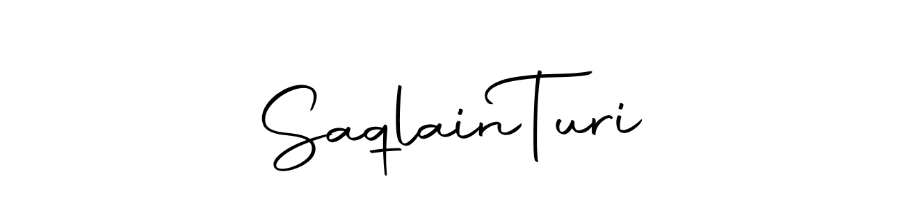 You can use this online signature creator to create a handwritten signature for the name Saqlain  Turi. This is the best online autograph maker. Saqlain  Turi signature style 10 images and pictures png
