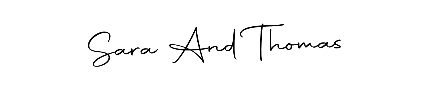 Similarly Autography-DOLnW is the best handwritten signature design. Signature creator online .You can use it as an online autograph creator for name Sara And Thomas. Sara And Thomas signature style 10 images and pictures png