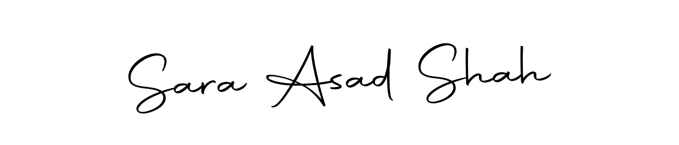 Also we have Sara Asad Shah name is the best signature style. Create professional handwritten signature collection using Autography-DOLnW autograph style. Sara Asad Shah signature style 10 images and pictures png