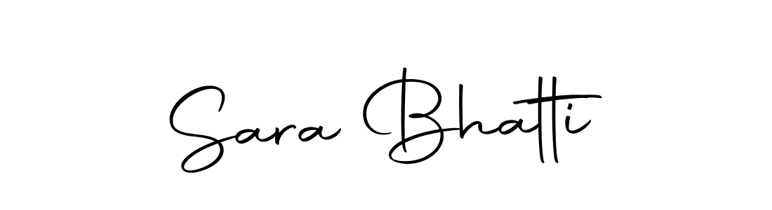 You should practise on your own different ways (Autography-DOLnW) to write your name (Sara Bhatti) in signature. don't let someone else do it for you. Sara Bhatti signature style 10 images and pictures png