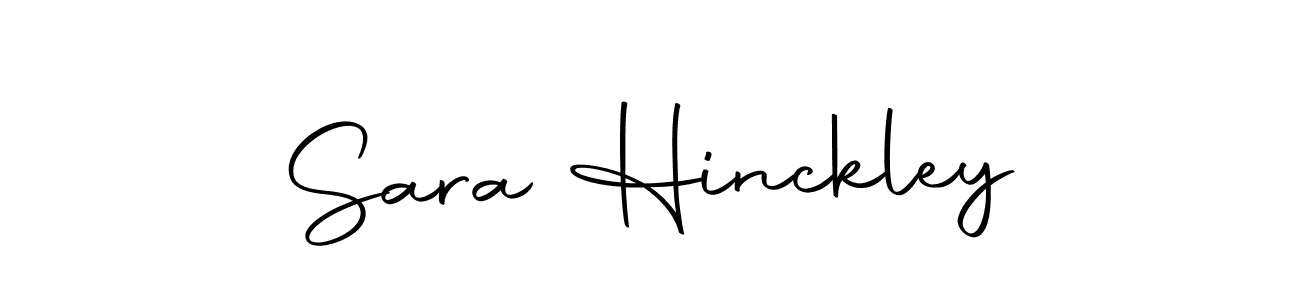 Use a signature maker to create a handwritten signature online. With this signature software, you can design (Autography-DOLnW) your own signature for name Sara Hinckley. Sara Hinckley signature style 10 images and pictures png