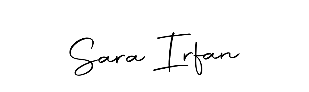 You can use this online signature creator to create a handwritten signature for the name Sara Irfan. This is the best online autograph maker. Sara Irfan signature style 10 images and pictures png