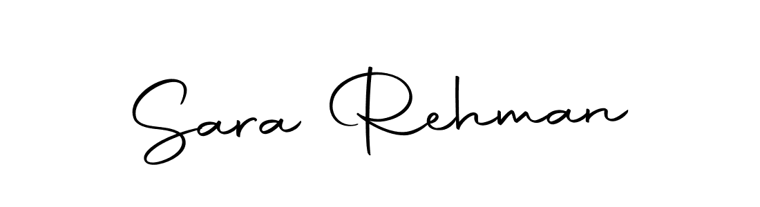 How to make Sara Rehman signature? Autography-DOLnW is a professional autograph style. Create handwritten signature for Sara Rehman name. Sara Rehman signature style 10 images and pictures png