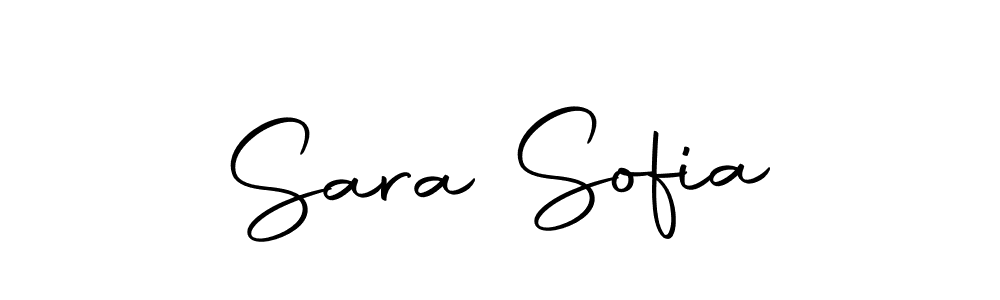 Sara Sofia stylish signature style. Best Handwritten Sign (Autography-DOLnW) for my name. Handwritten Signature Collection Ideas for my name Sara Sofia. Sara Sofia signature style 10 images and pictures png
