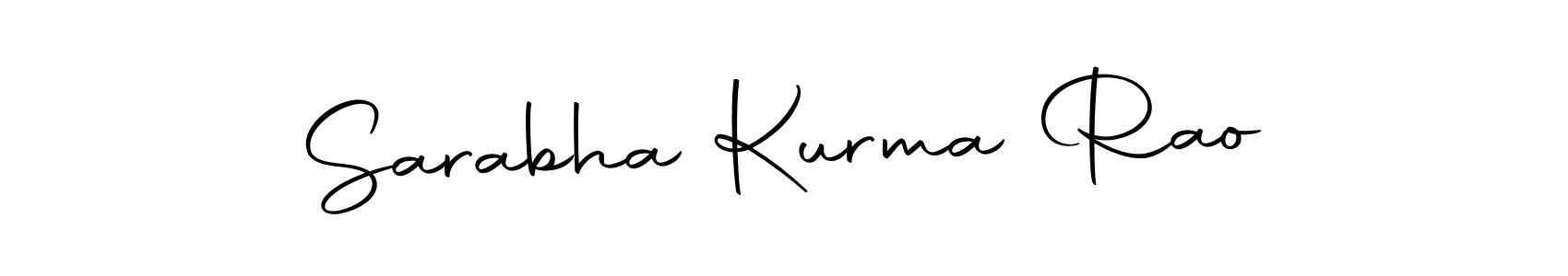 Here are the top 10 professional signature styles for the name Sarabha Kurma Rao. These are the best autograph styles you can use for your name. Sarabha Kurma Rao signature style 10 images and pictures png