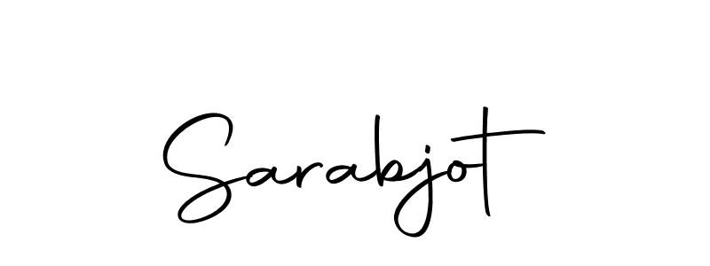 Make a beautiful signature design for name Sarabjot. Use this online signature maker to create a handwritten signature for free. Sarabjot signature style 10 images and pictures png