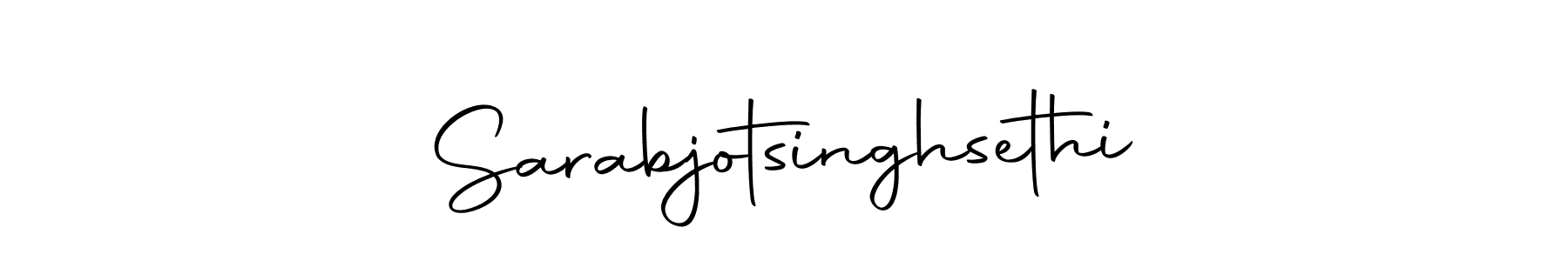 You should practise on your own different ways (Autography-DOLnW) to write your name (Sarabjotsinghsethi) in signature. don't let someone else do it for you. Sarabjotsinghsethi signature style 10 images and pictures png