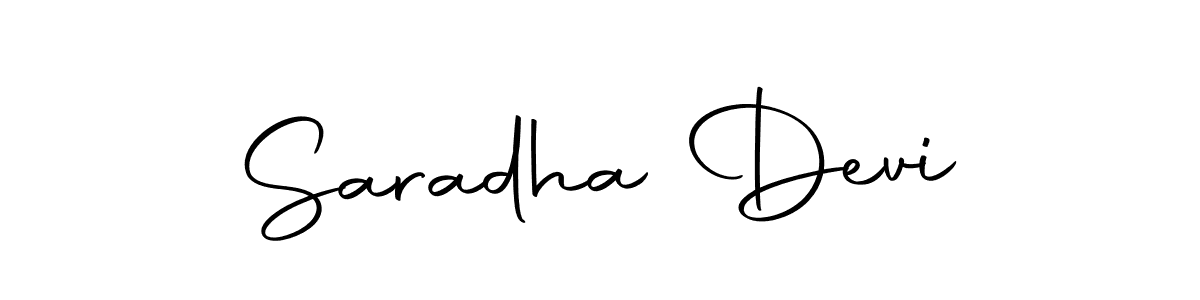 You should practise on your own different ways (Autography-DOLnW) to write your name (Saradha Devi) in signature. don't let someone else do it for you. Saradha Devi signature style 10 images and pictures png