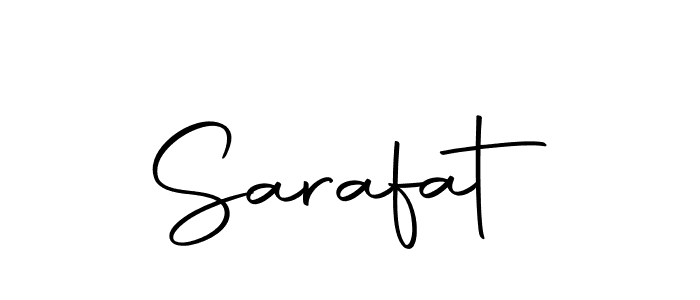 Make a beautiful signature design for name Sarafat. Use this online signature maker to create a handwritten signature for free. Sarafat signature style 10 images and pictures png