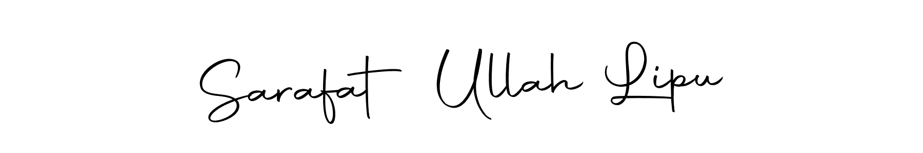 Make a beautiful signature design for name Sarafat Ullah Lipu. With this signature (Autography-DOLnW) style, you can create a handwritten signature for free. Sarafat Ullah Lipu signature style 10 images and pictures png